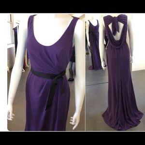 BLACK bridesmaid dress